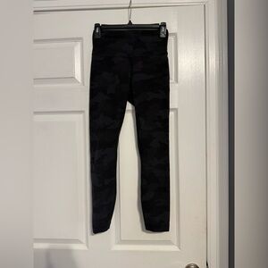 lululemon athletica Black Camo High-Waist Leggings